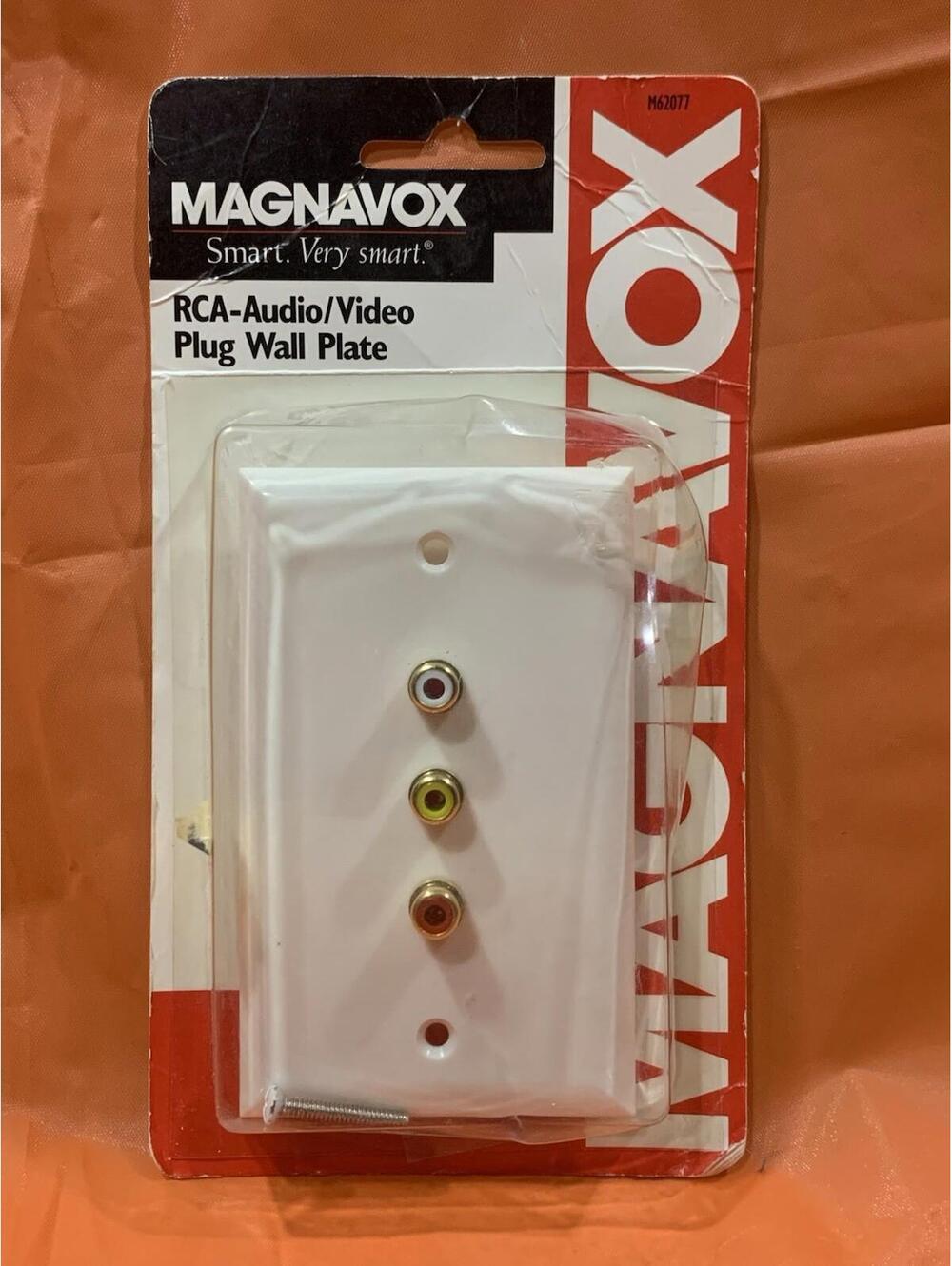 Magnavox / RCA Audio /Video Plug  Wall Plates
